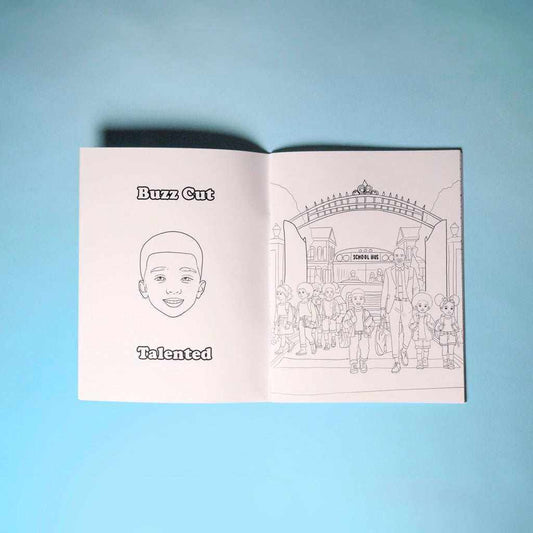 Tahj's Affirmation Coloring Book