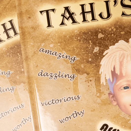 Empowering albino edition celebrating uniqueness and faith for children with albinism