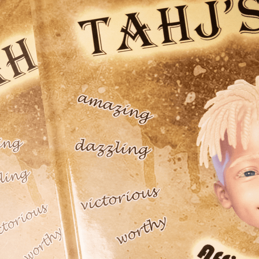 Tahj's Hair Affirmation Book Albino Edition