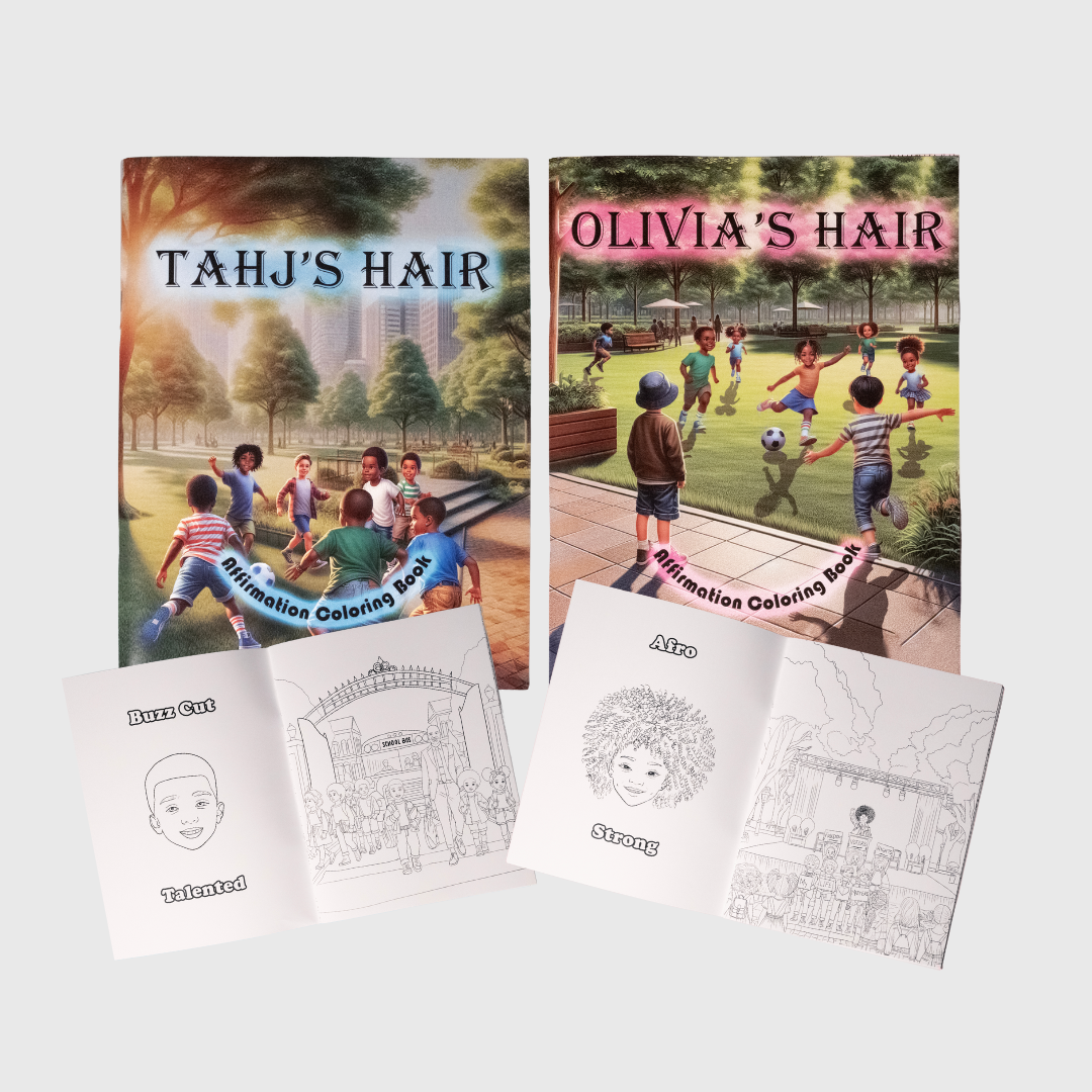 Children Affirmation Coloring Book