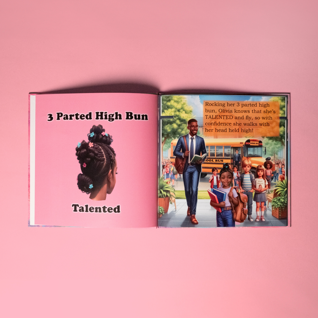 Olivia Hair Affirmation Book Original Edition