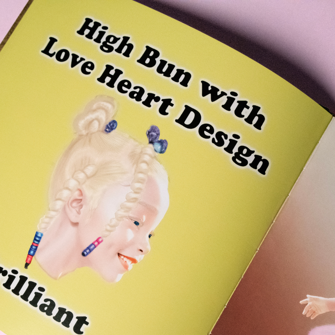 Olivia's Hair Affirmation Book Albino Edition