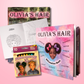 Olivia's Ultimate Special Bundle- 1 Box of Crayons + 1 Coloring Book + 1 Affirmation Book