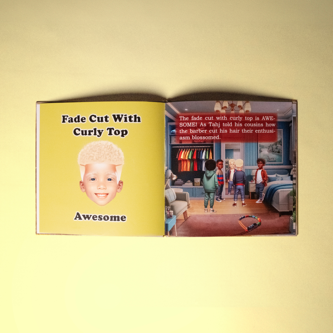 Tahj's Hair Affirmation Book Albino Edition