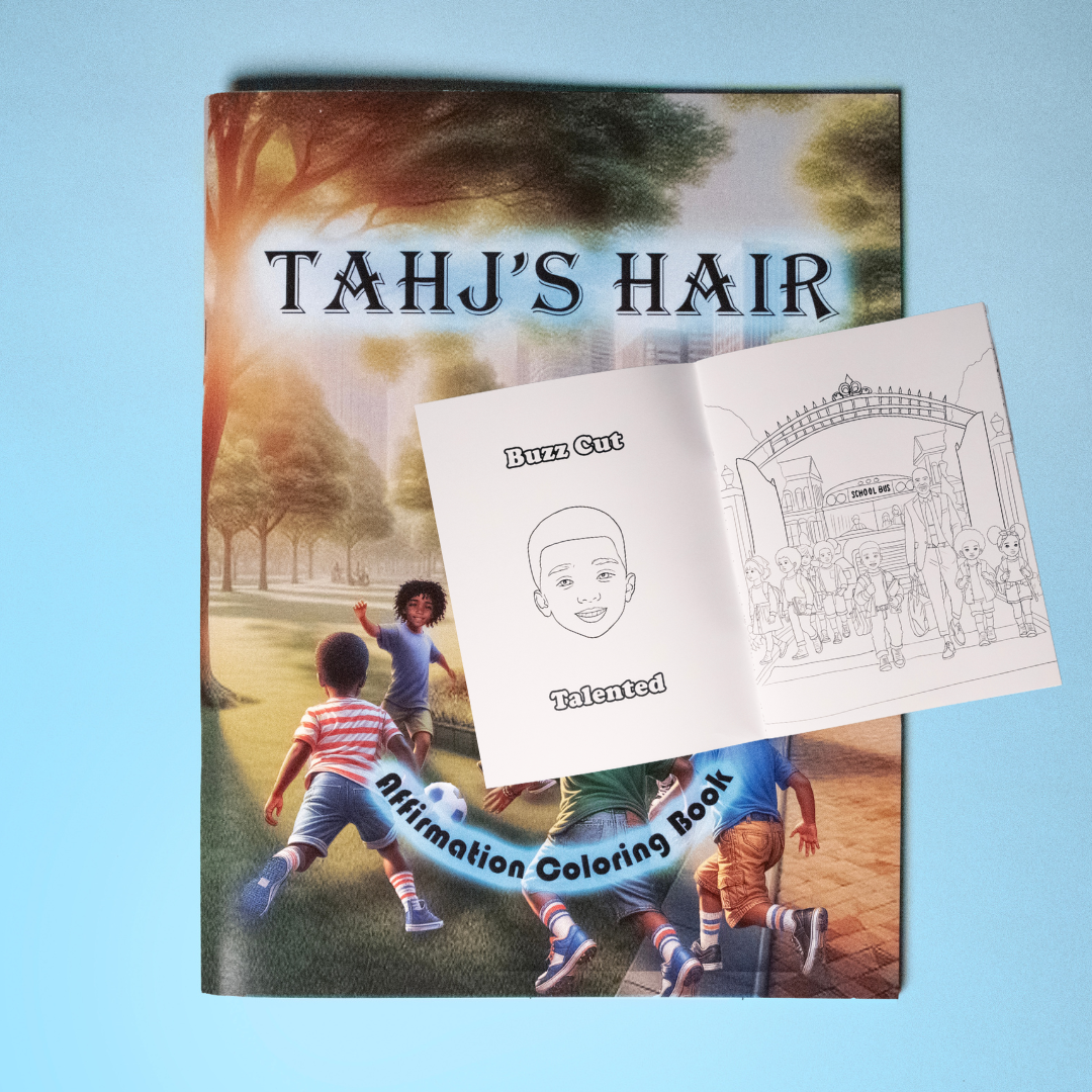 Tahj's Affirmation Coloring Book